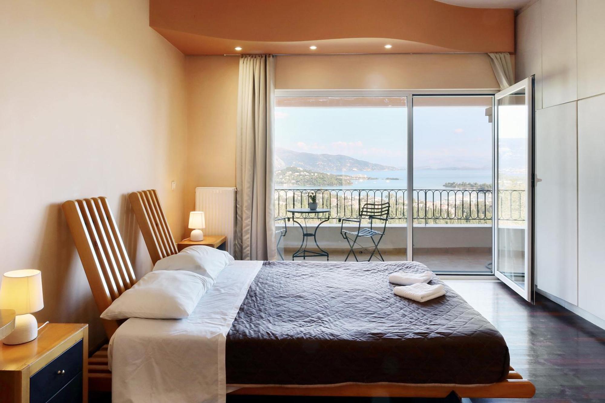 Vila Casa T With Amazing Views In Corfu Kontokali Exteriér fotografie