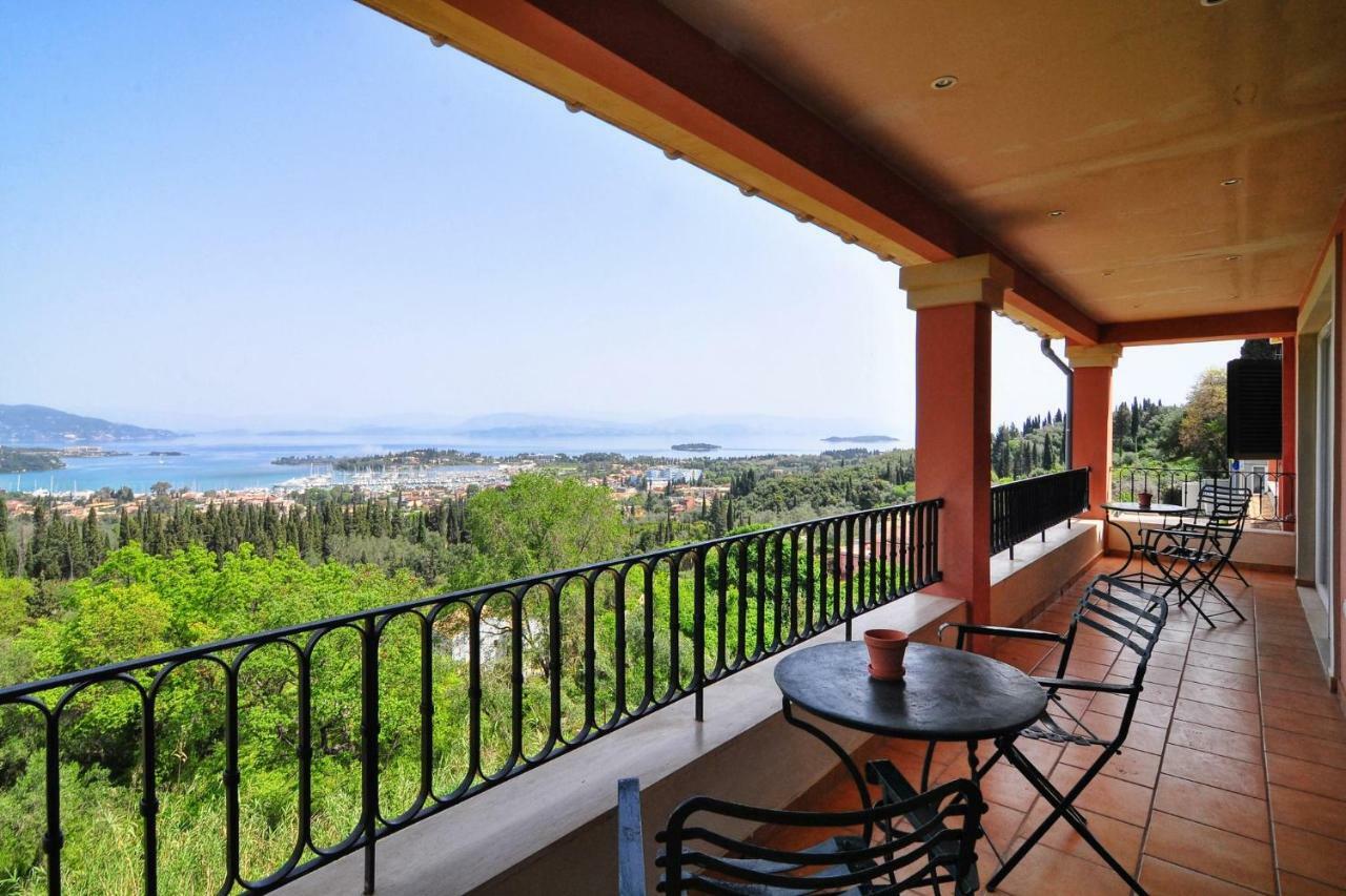 Vila Casa T With Amazing Views In Corfu Kontokali Exteriér fotografie