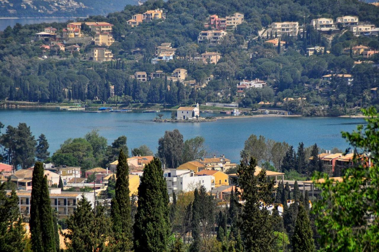 Vila Casa T With Amazing Views In Corfu Kontokali Exteriér fotografie
